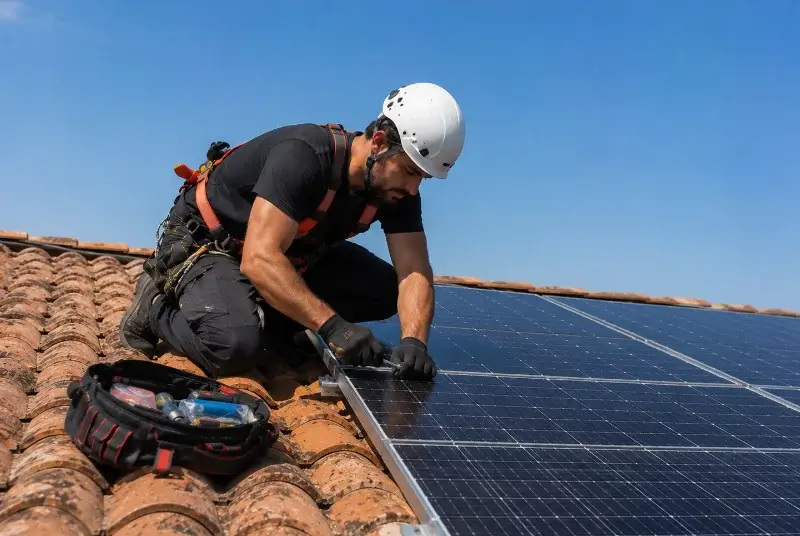 Maintenance et monitoring de panneaux solaires à Sceaux-d'Anjou