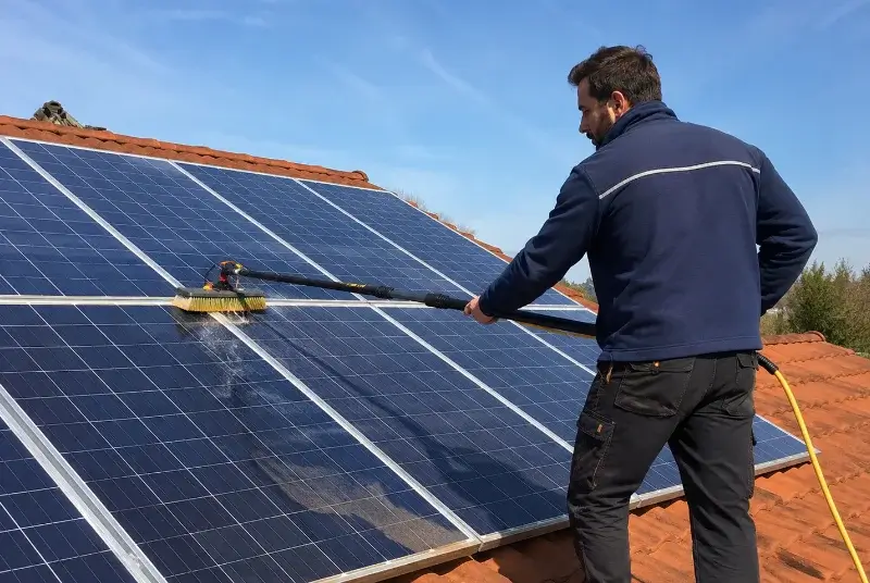 Nettoyage et entretien de panneaux solaires à Sceaux-d'Anjou